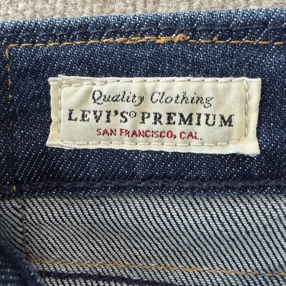 Levi's Big E Dark Wash Denim Men's Jeans Size 34X32‎